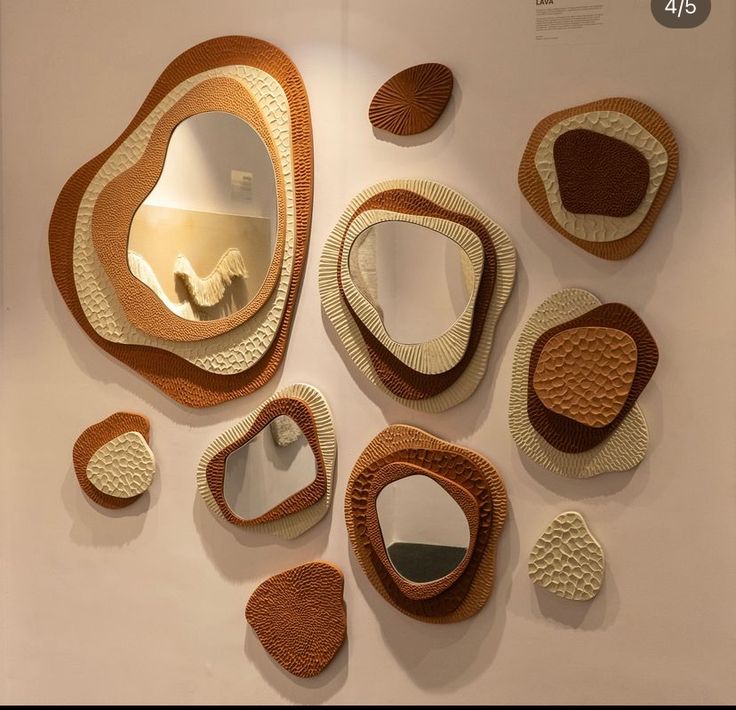 Lava & Earth Mirror Installation